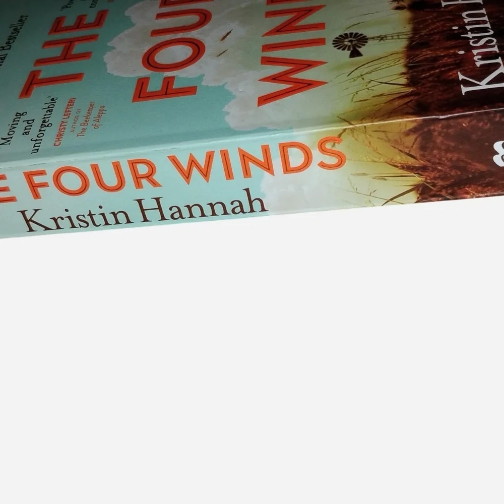Paperback copy of The Four Winds by Kristin Hannah